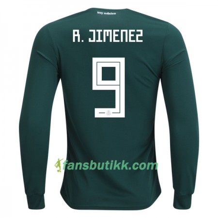 Fotball-VM 2018 Mexico drakt R.Jimenez 9 Hjemmetrøye Langermet